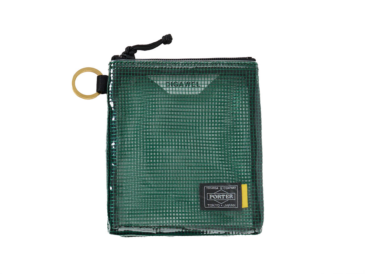 DIGAWEL × PORTER POUCH(M) グリーン