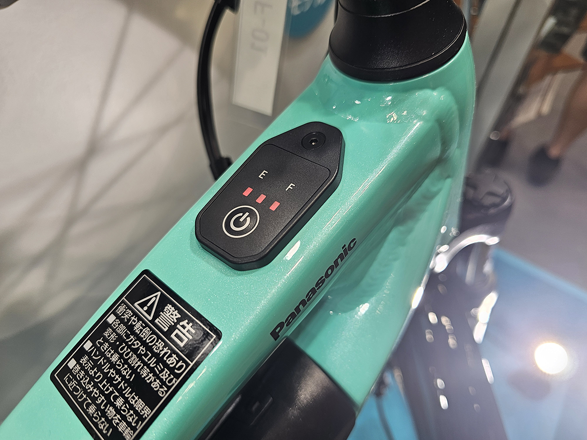 電動アシストはオン/オフの切り替えのみ