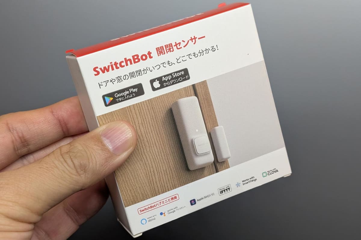 SwitchBotが販売している「開閉センサー」。実売価格は2,980円
