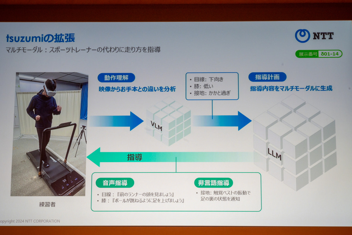スポーツトレーナーの代わりに走り方を指導