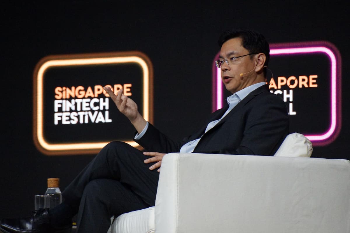 Singapore Fintech Festival 2024で登壇するシンガポール金融管理局(MAS：Monetary Authority of Singapore)マネージングディレクターのChia Der Jiun氏