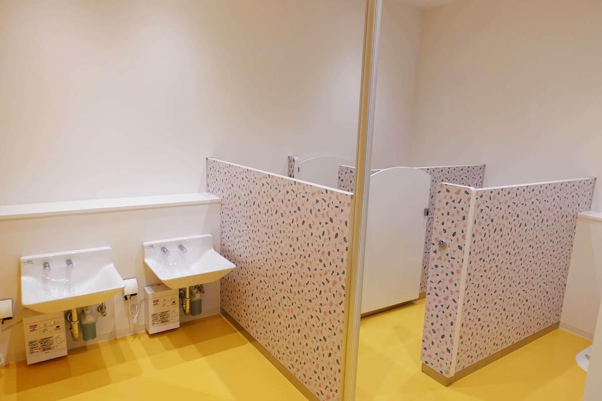 MARIN PIA MALL内のおむつ交換スペース