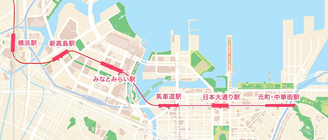 みなとみらい線全駅が対象