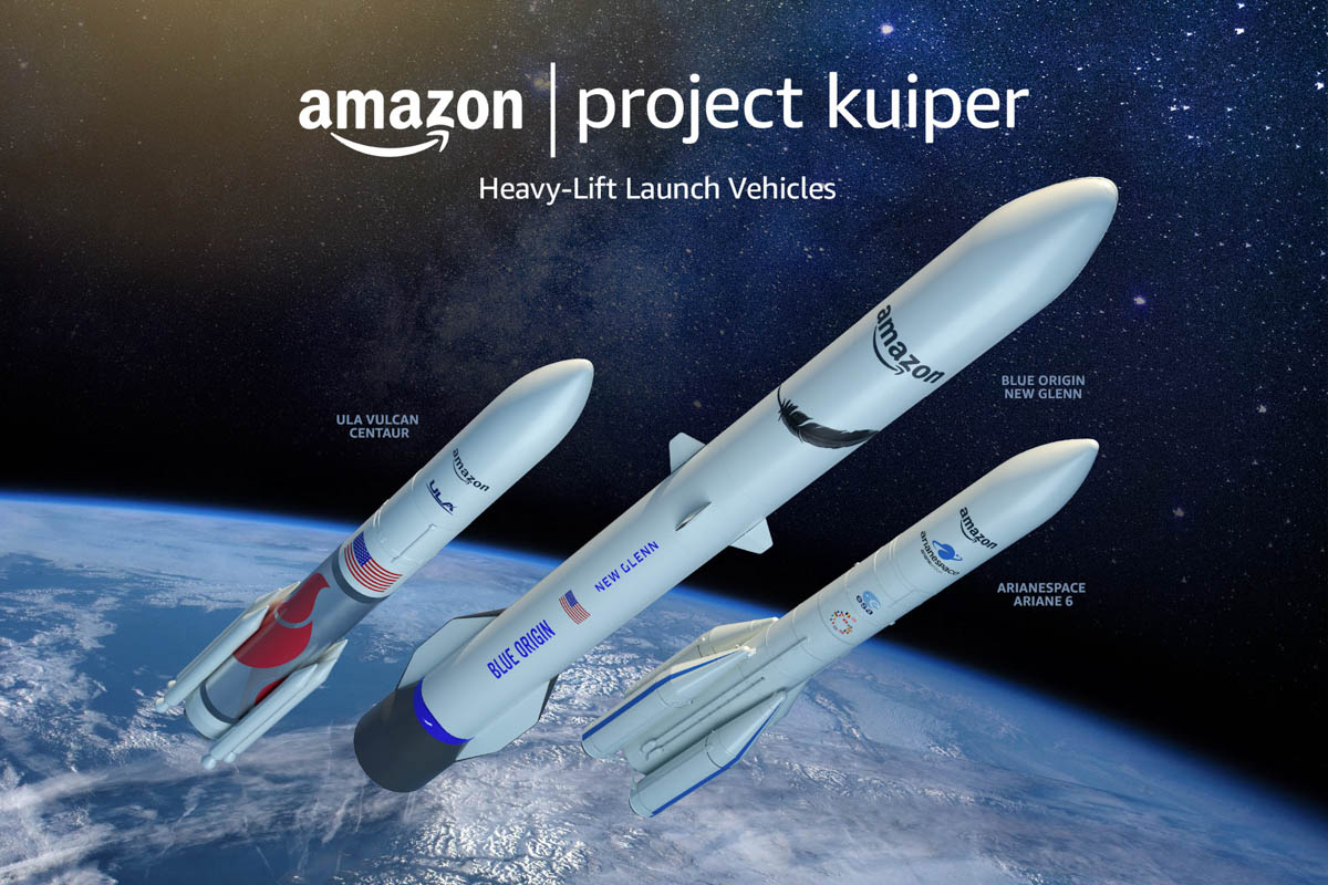 Project Kuiper と契約した打上げロケット(Photo: Business Wire)