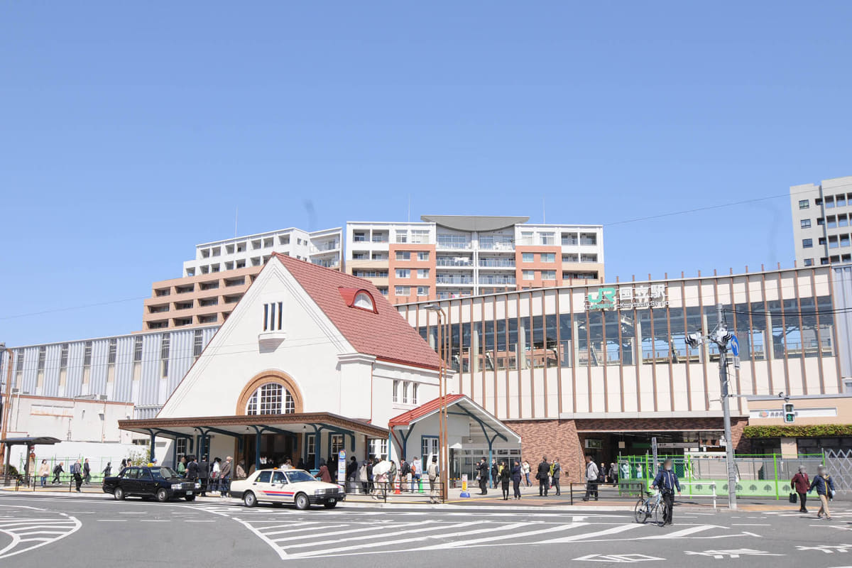 旧駅舎がオープンしたときの様子(撮影：2020年4月)