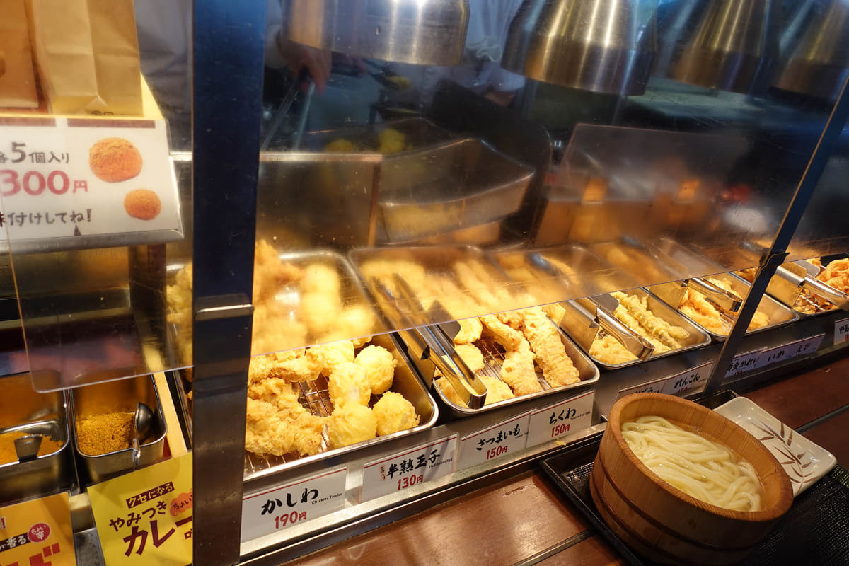 丸亀製麺の天ぷら