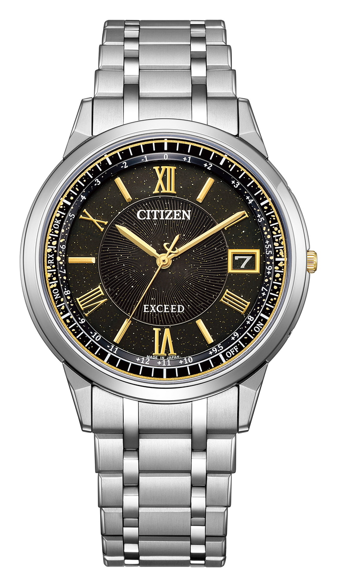 シチズン エクシード エコ・ドライブ電波時計 ダイレクトフライト(CB1144-60E)、192,500円。限定450本