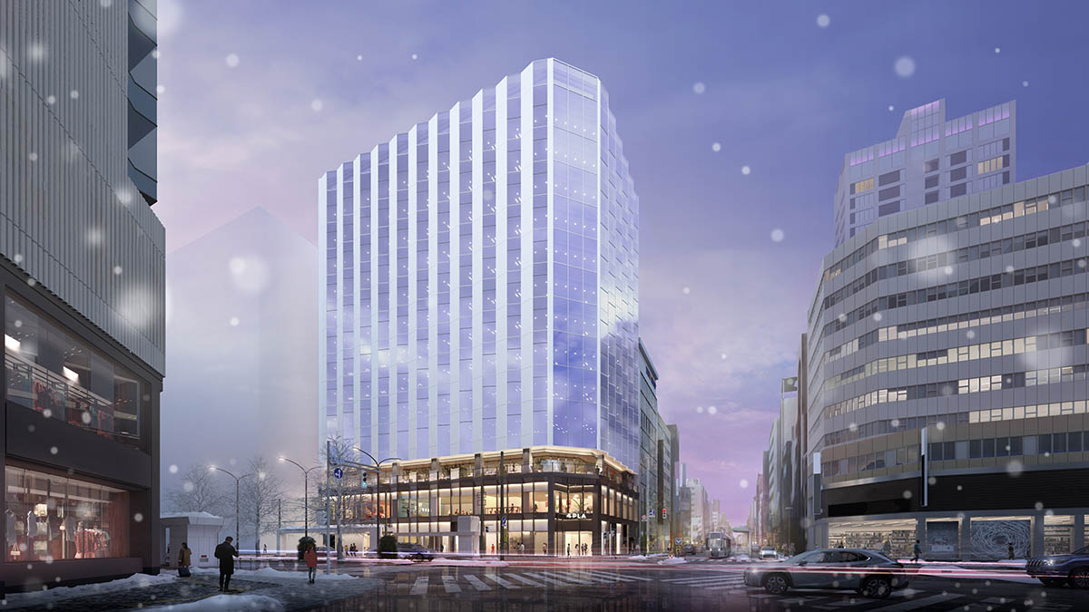 冬季の外観イメージ