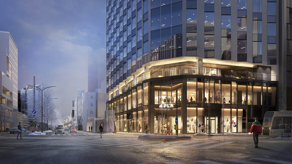 冬季の外観イメージ