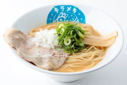 キラメキノトリの鶏白湯ラーメン