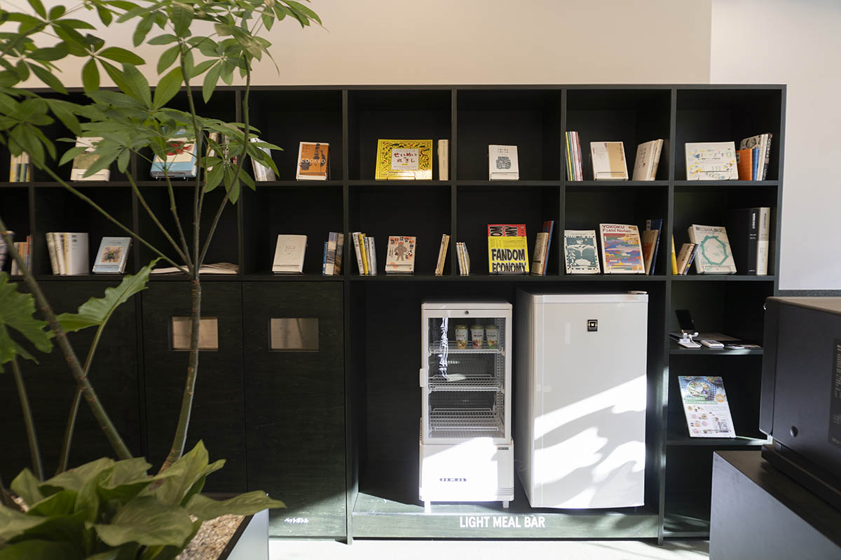 ライブラリーは1階に設置