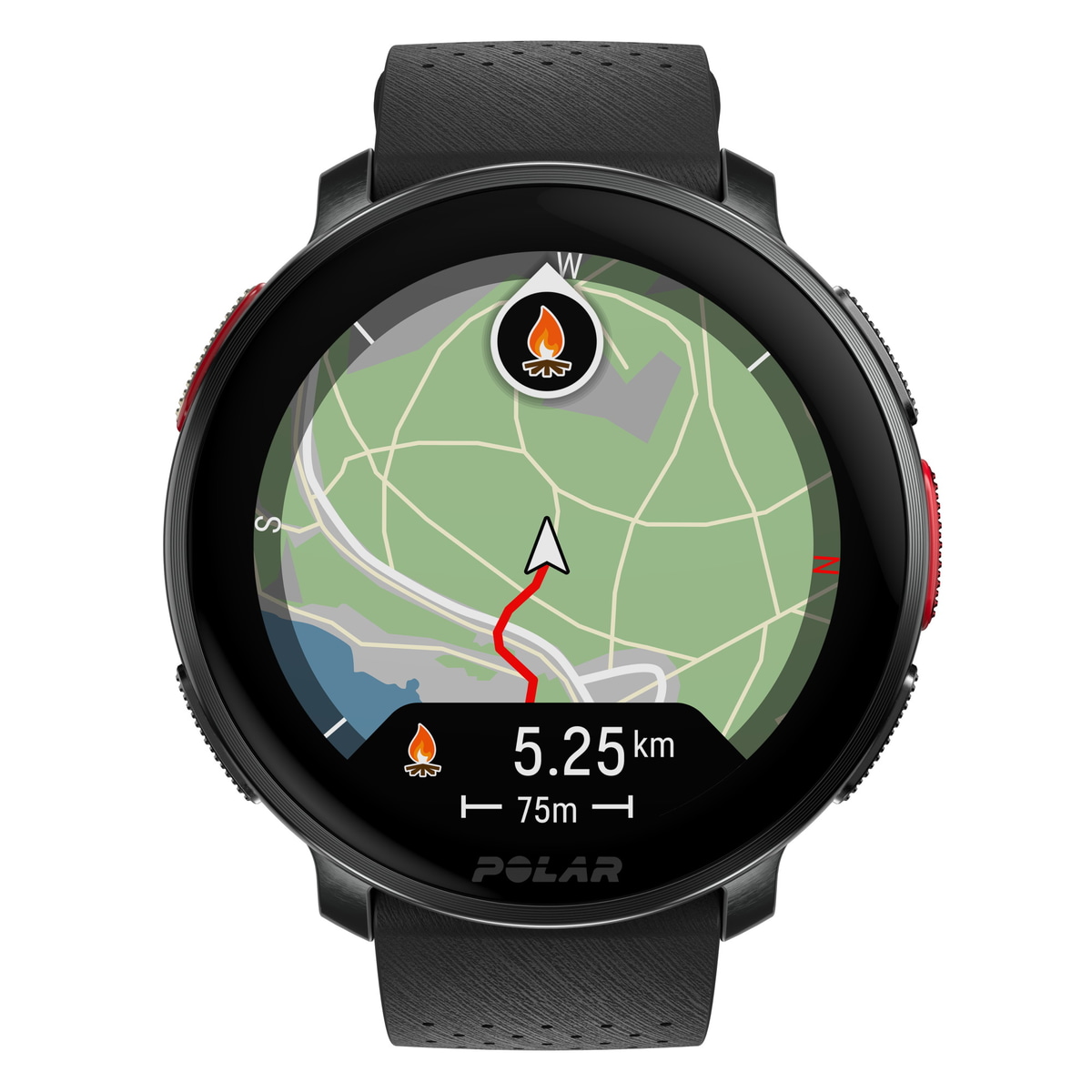 オフラインマップで主要施設の方角・ルートを確認