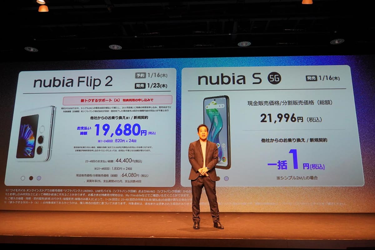 ワイモバイルオンラインストアでの価格は、新規、MNPの場合で64,080円。同時に導入される新トクするサポート(A)を使うと、実質価格は2万円を下回る