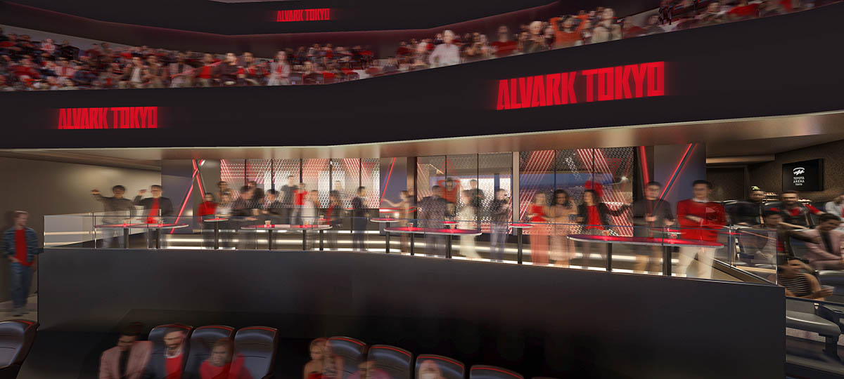 パーティーラウンジ パース ©TOYOTA ARENA TOKYO