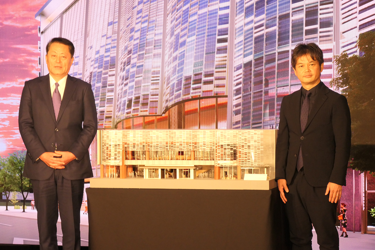 新・帝国劇場模型(中央)