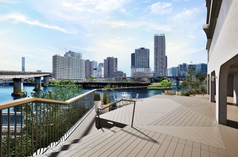 リバーサイドデッキ