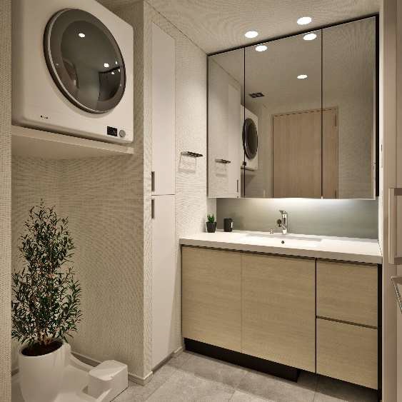 ガス衣類乾燥機「乾太くん」を全戸設置