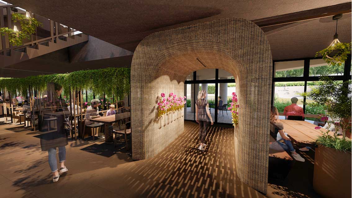 レストラン内観