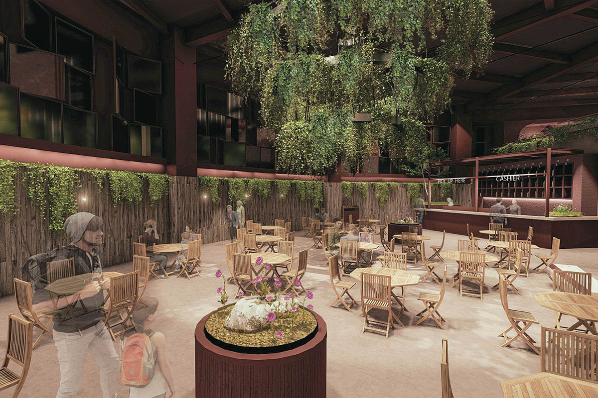 カフェ兼アクティビティスタジオ