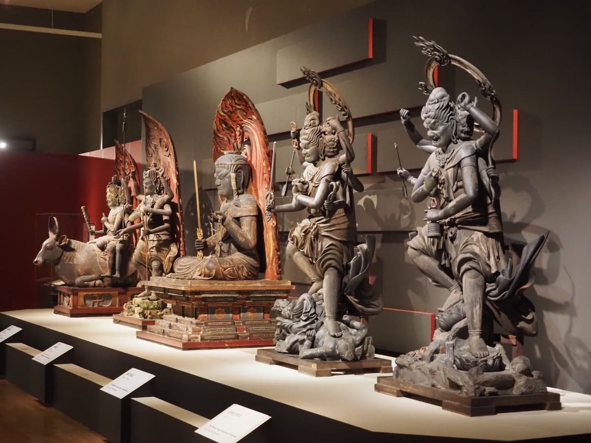 室町から江戸時代にかけて造仏された《五大明王像》