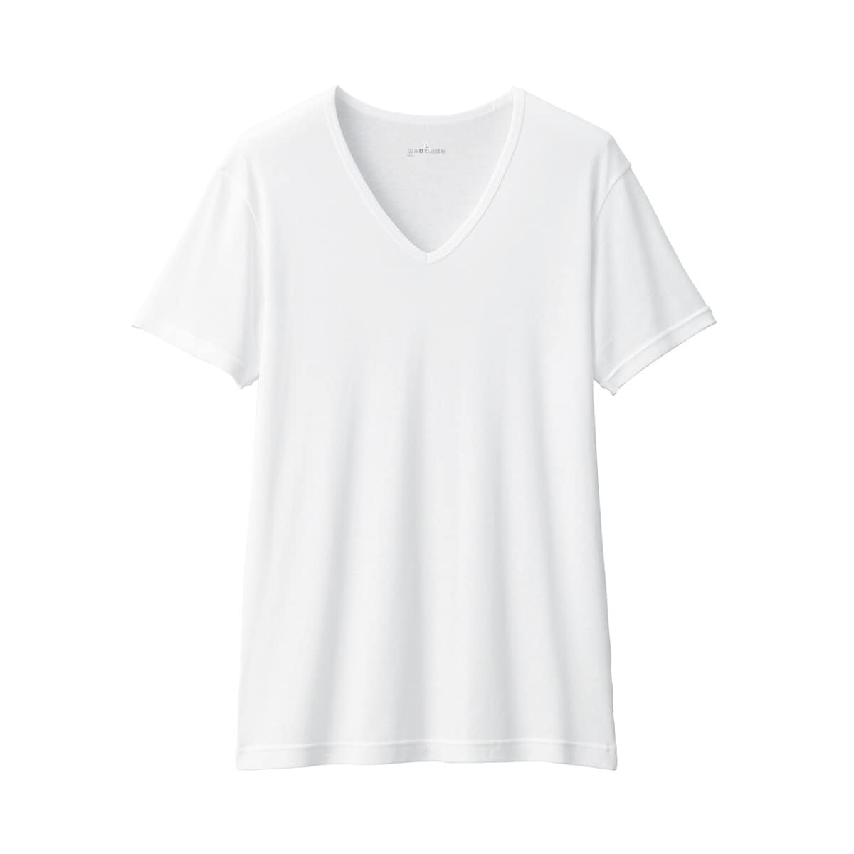 さらっと綿 Vネック半袖Tシャツ