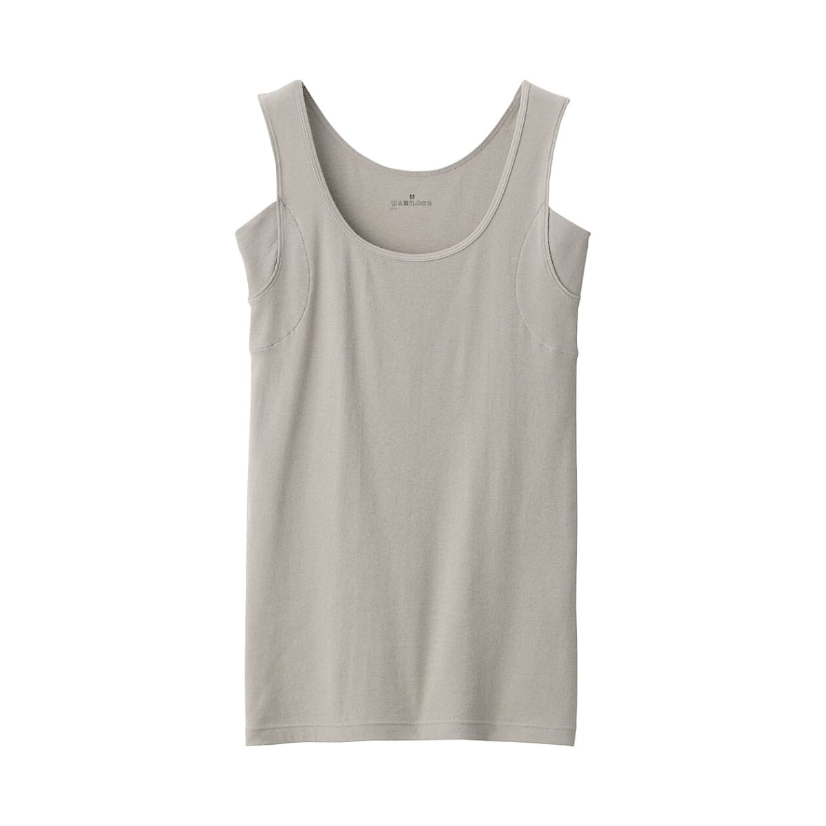 さらっと綿 汗取りパッド付きタンクトップ