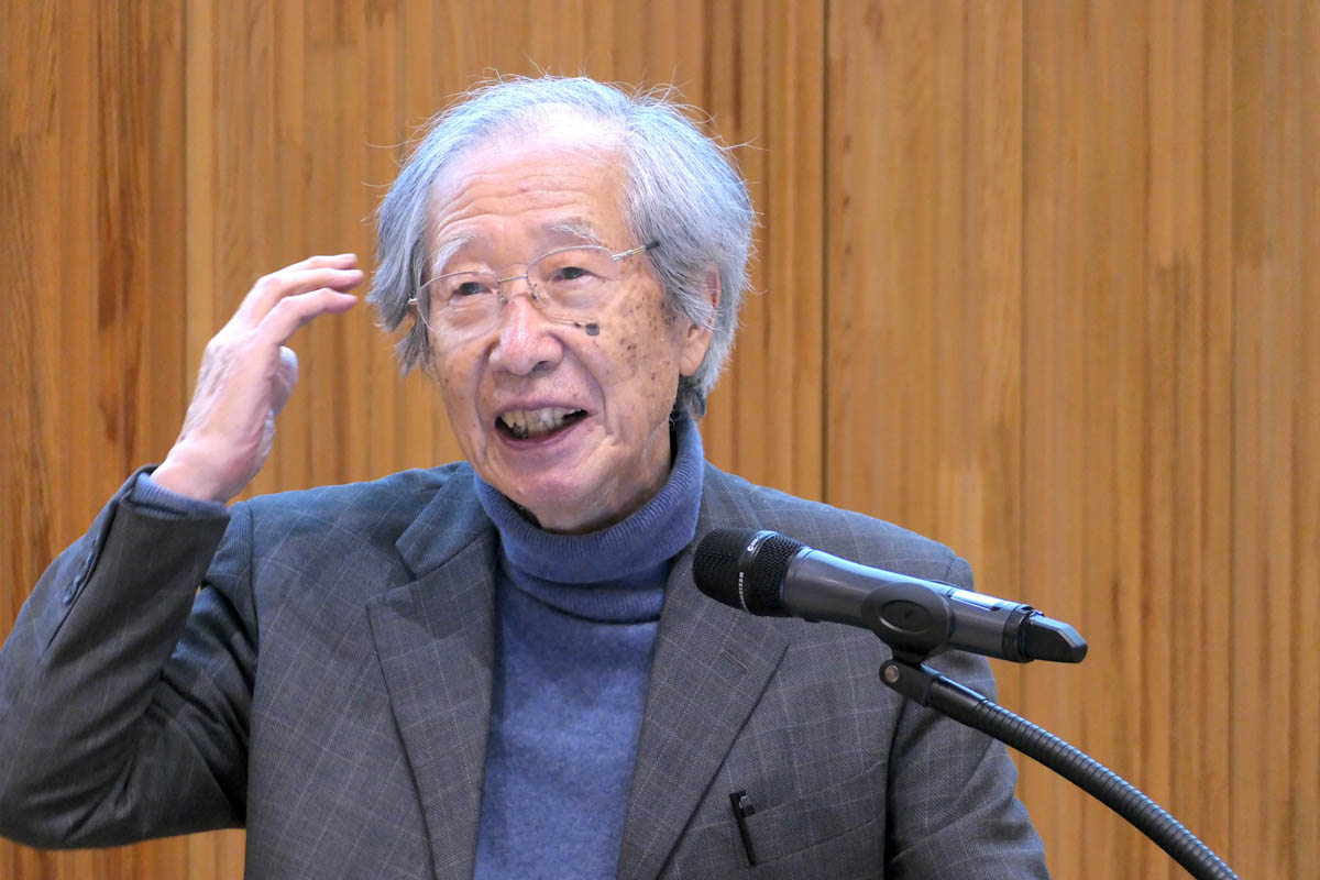 帝京大学先端総合研究機構特任教授、東京大学名誉教授、理化学研究所栄誉研究員 甘利俊一氏