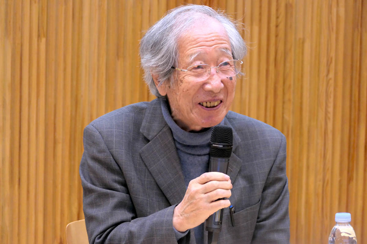 帝京大学先端総合研究機構特任教授、東京大学名誉教授、理化学研究所栄誉研究員 甘利俊一氏