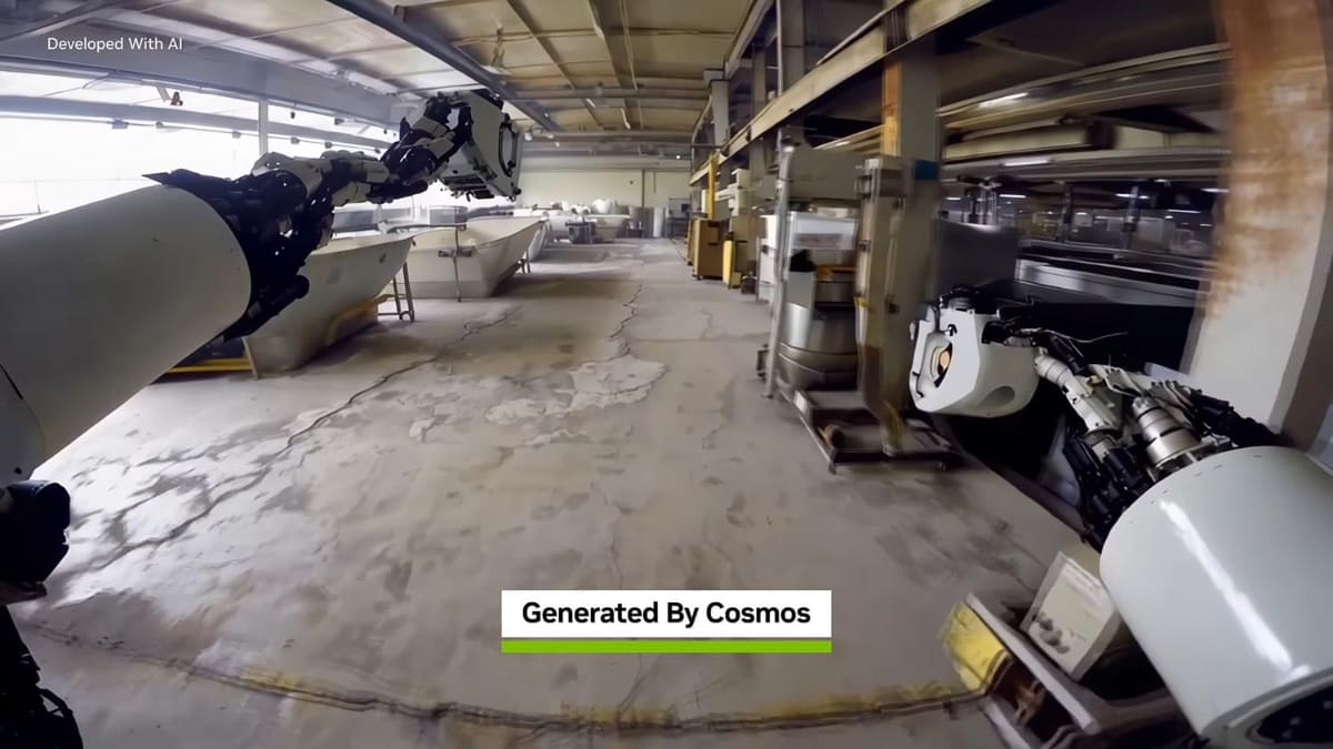 NVIDIAが発表した「Cosmos」。物理放送をはじめとした「世界のルール」を知る生成AIで、多数のシミュレーションを実現する