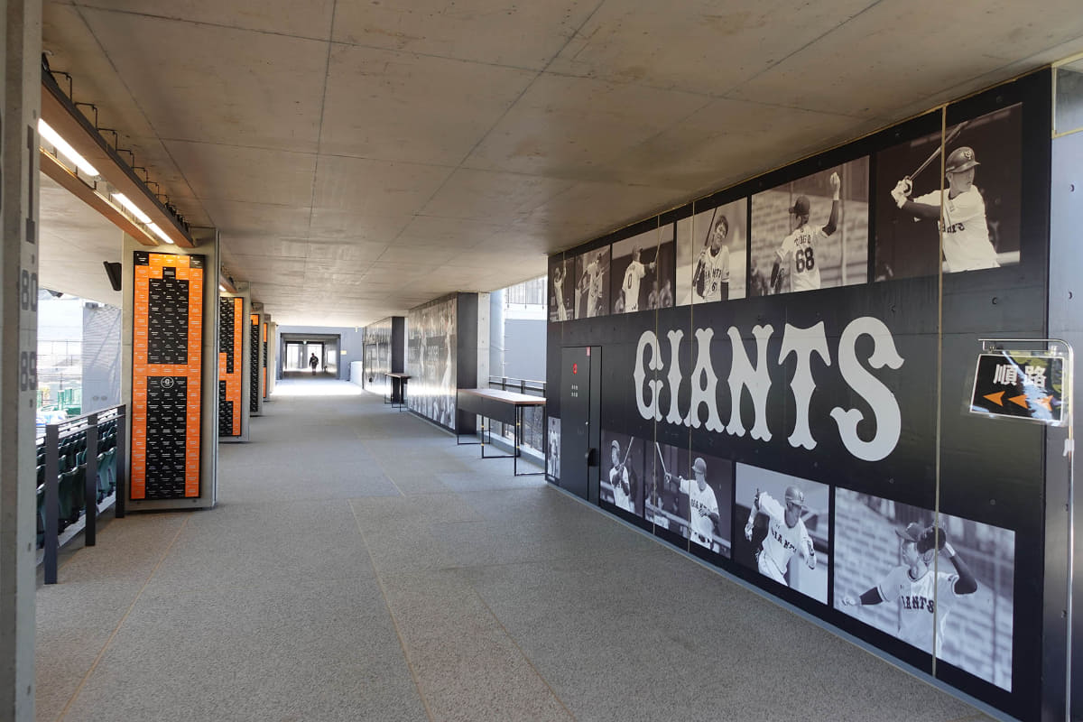 往年の名選手の名シーンを見ることができる