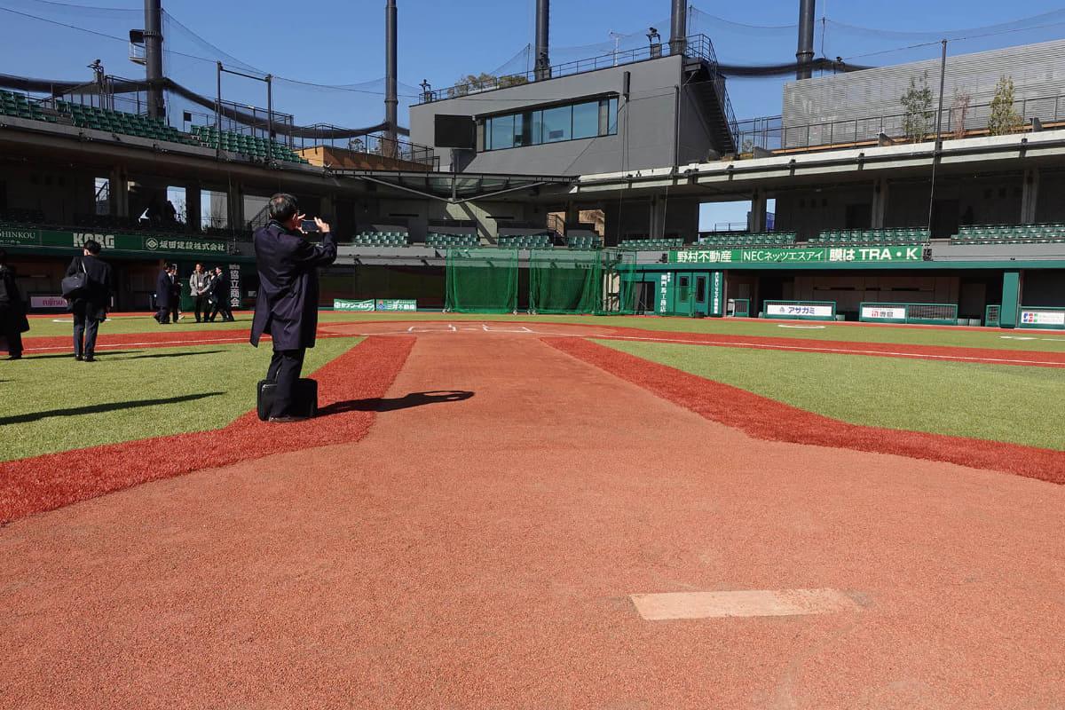 マウンドからの視点