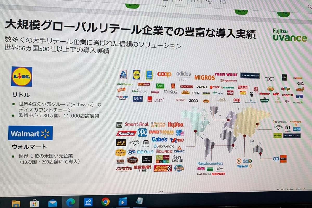 GKが世界市場で抱えている顧客群