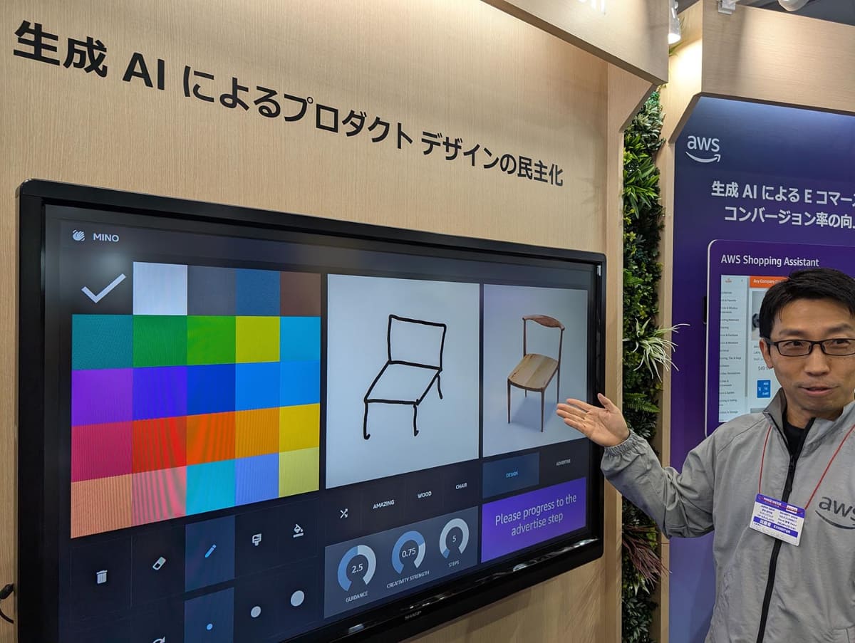 Leonardo.Aiによりラフスケッチのイメージをきちんとした商品画像に置き換えてくれる