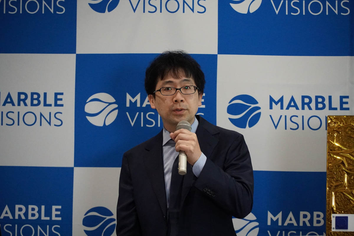 Marble Visionsの筒井健CTO(撮影:秋山文野)