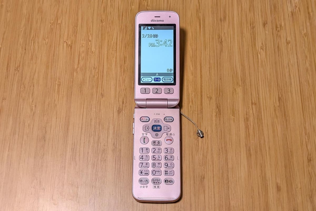 ボタン配置や操作性、機能もほぼ同じで、母も機種が変わったとは思わず、それまで通り使えている