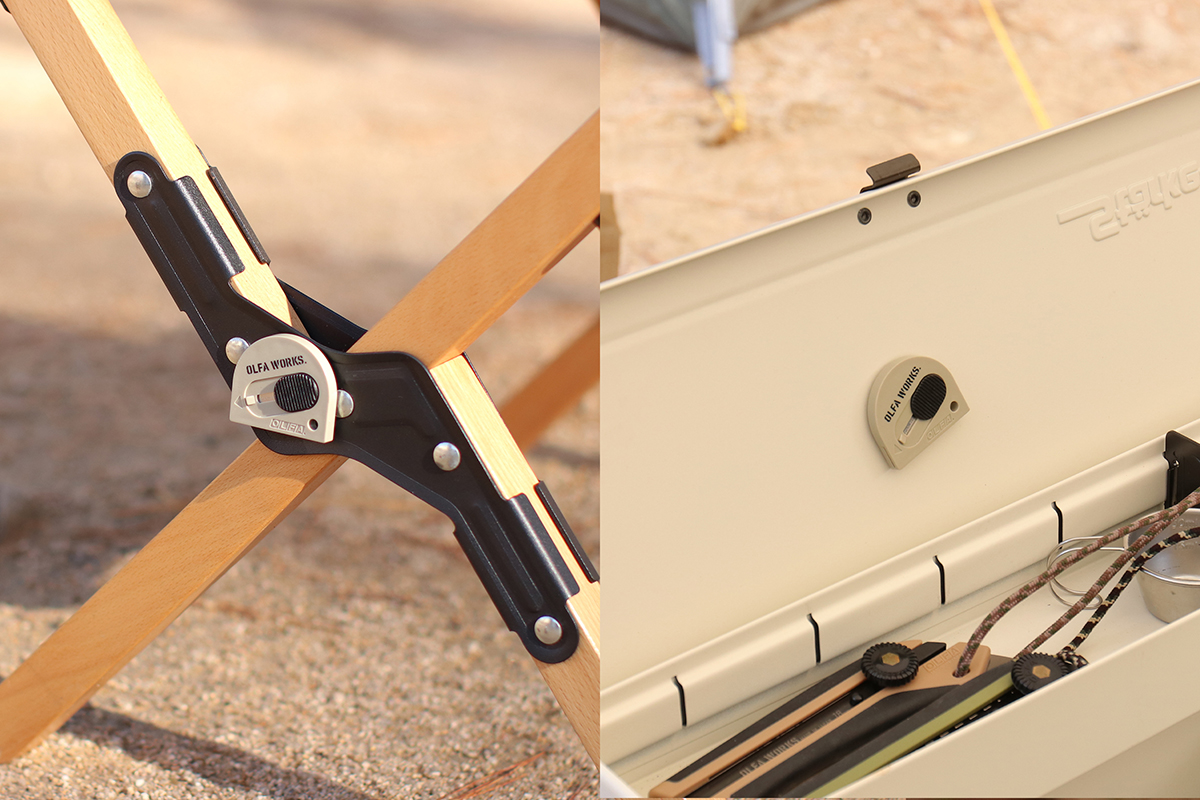 スチール製の道具箱や家具などにつけられる