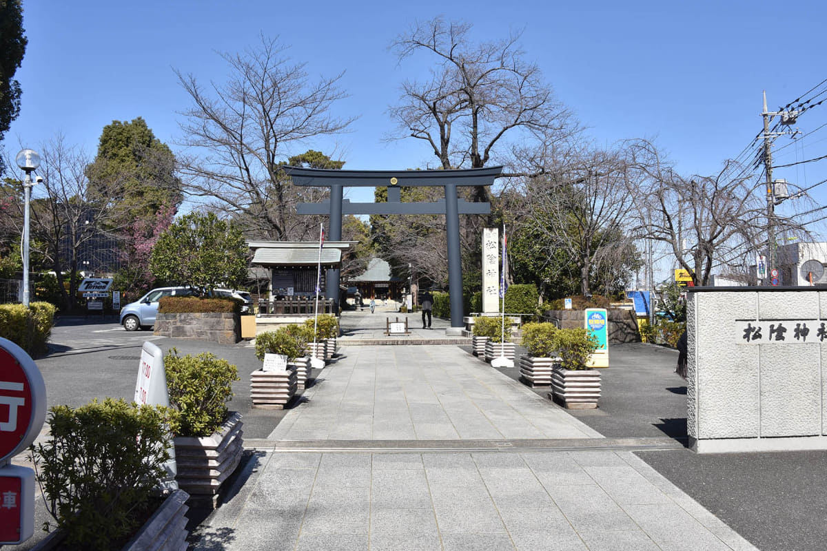 刑死した吉田松陰を祀る松陰神社