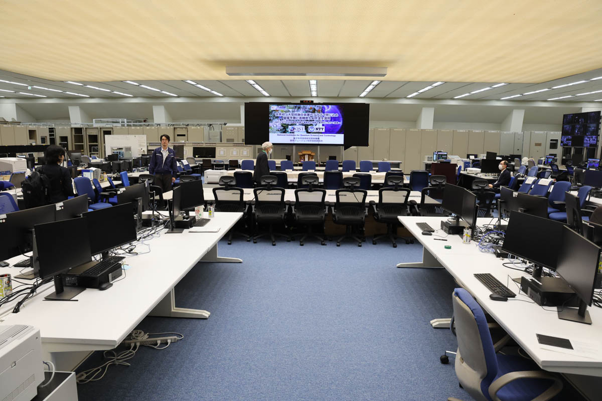 JT-60SAの中央制御室