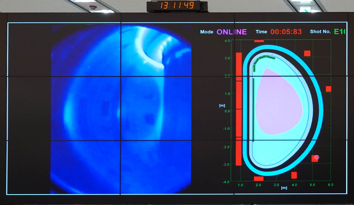 プラズマが発生したところ