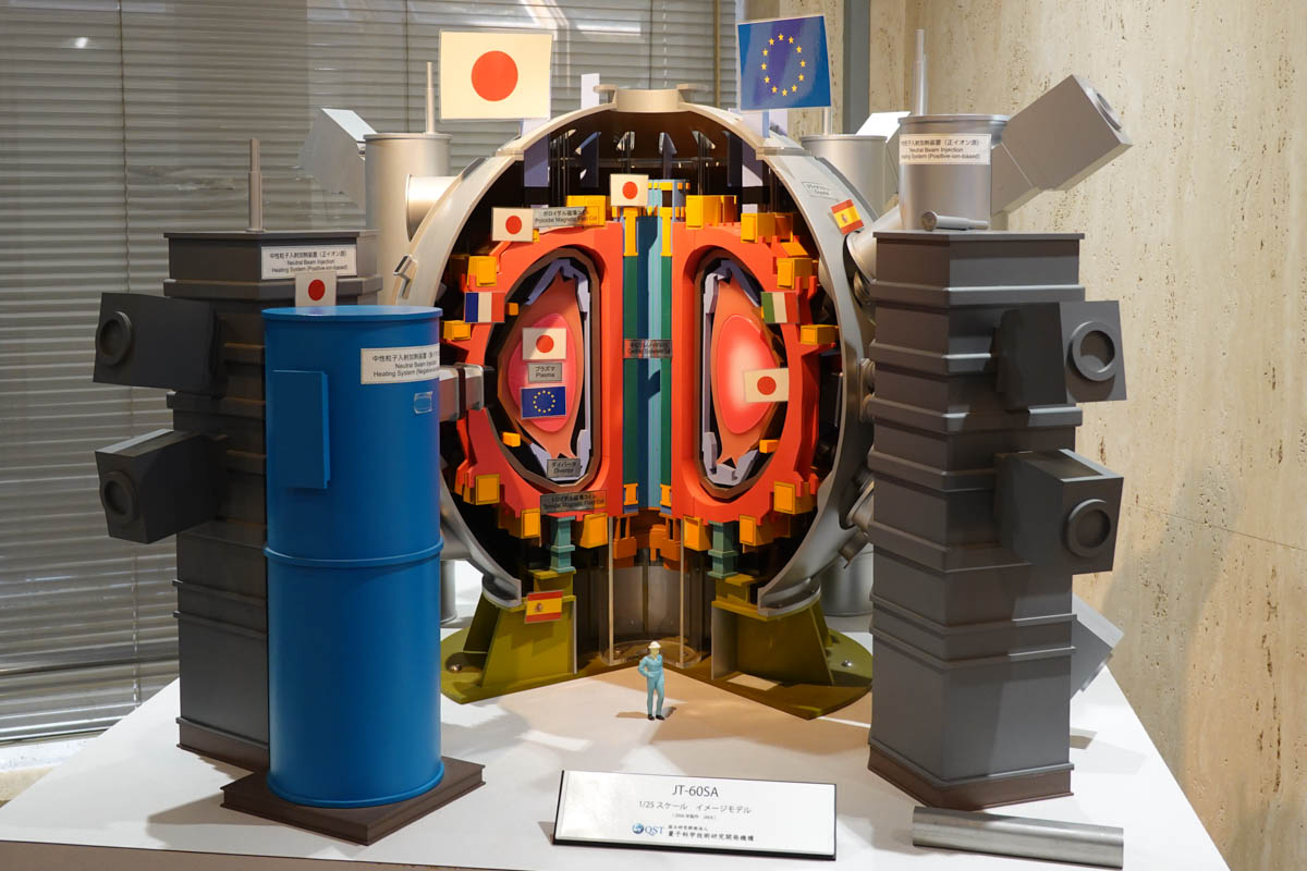 JT-60SAの模型
