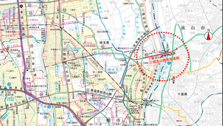 三郷流山橋有料道路