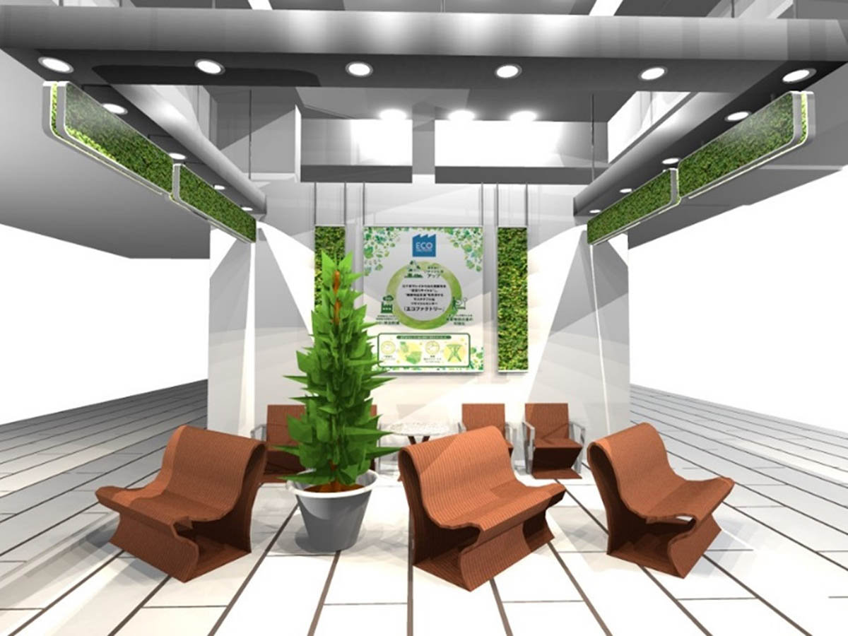 北千住マルイの共用スペースのイメージ図