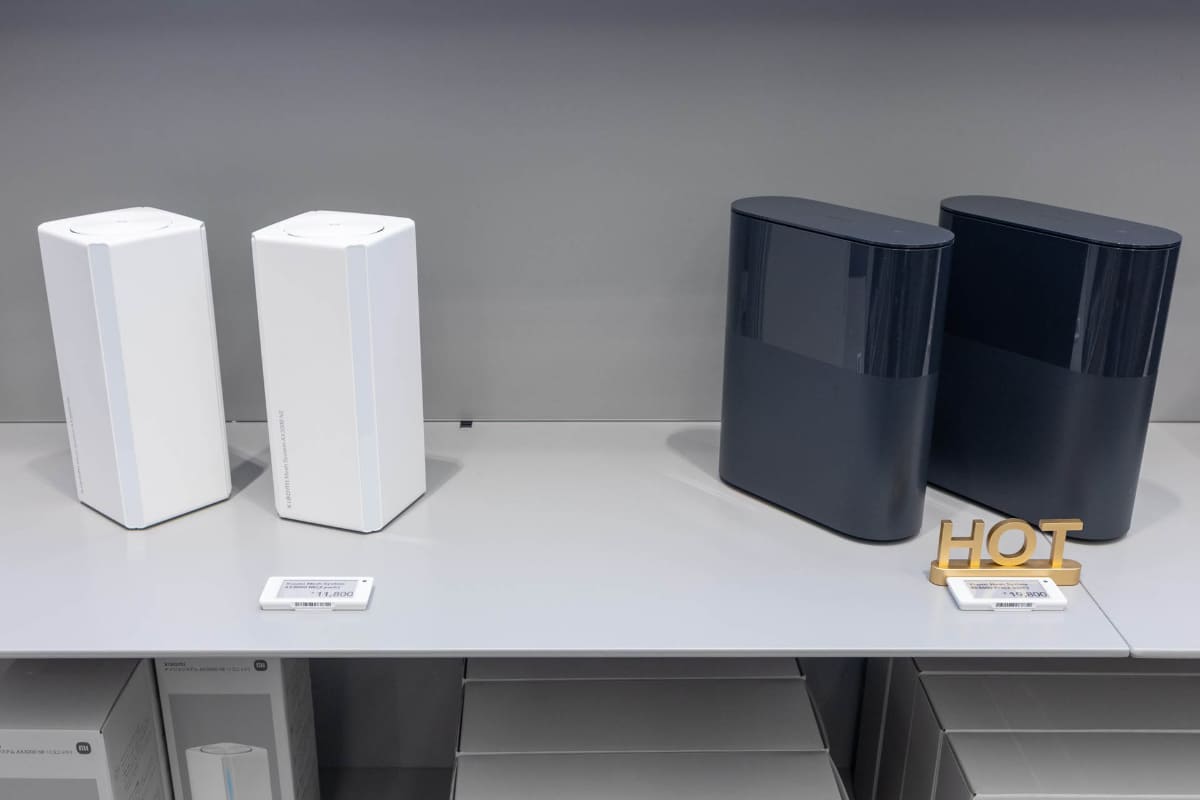 高性能なWi-Fiルーター(メッシュシステム)も新製品