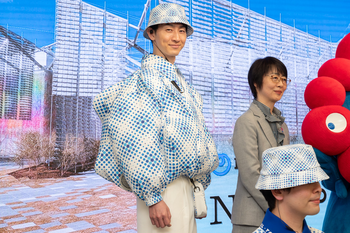 ユニフォームの空調服バージョン