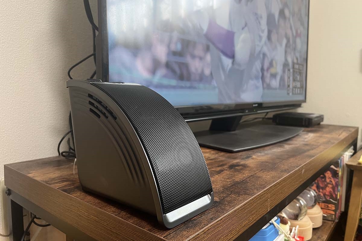 サウンドファンの「ミライスピーカー Mini」(価格：19,800円)