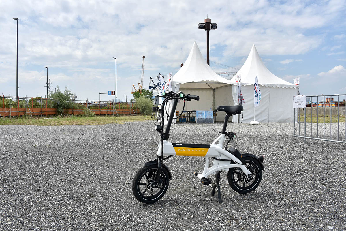海の森は東京五輪を契機に整備が一気に進み、さまざまなイベント会場地にもなっている。“持続可能な新しい価値を生み出す”をコンセプトにしたSusHi Tech Tokyoも海の森で開催(2024年5月撮影)
