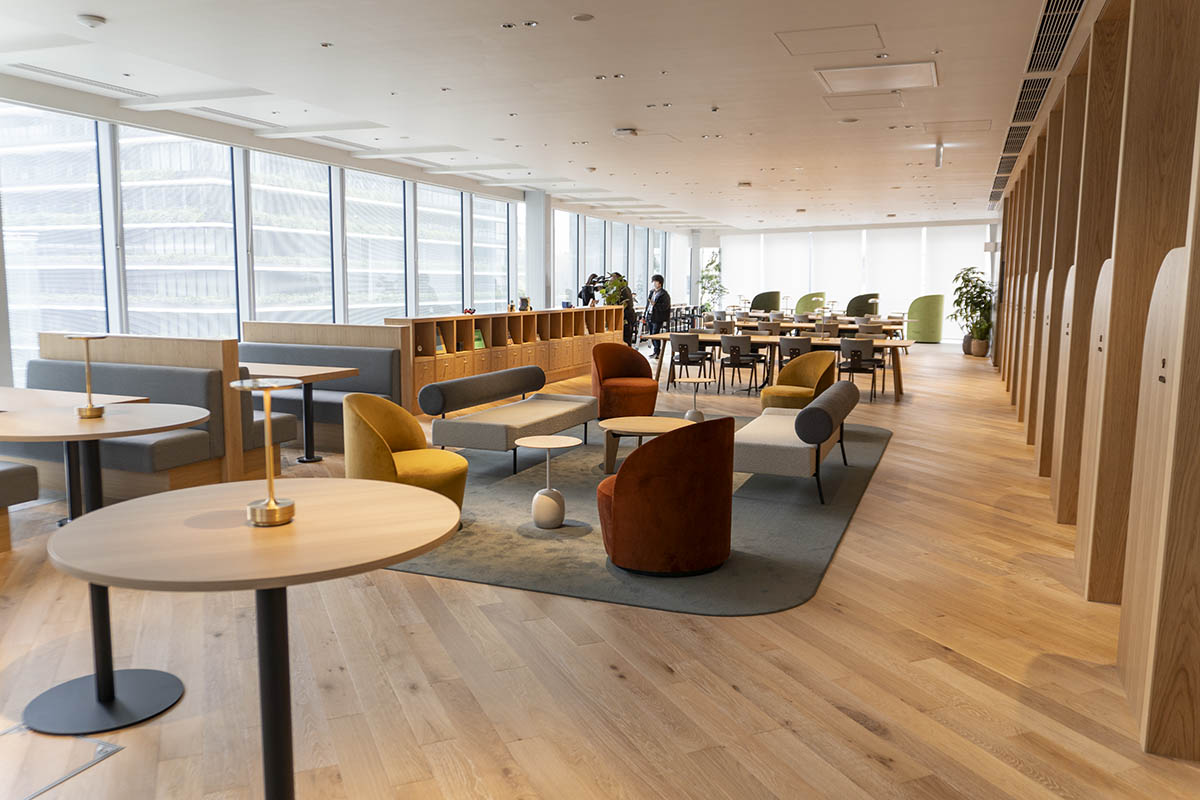 Partners Lounge内のコラボスペース