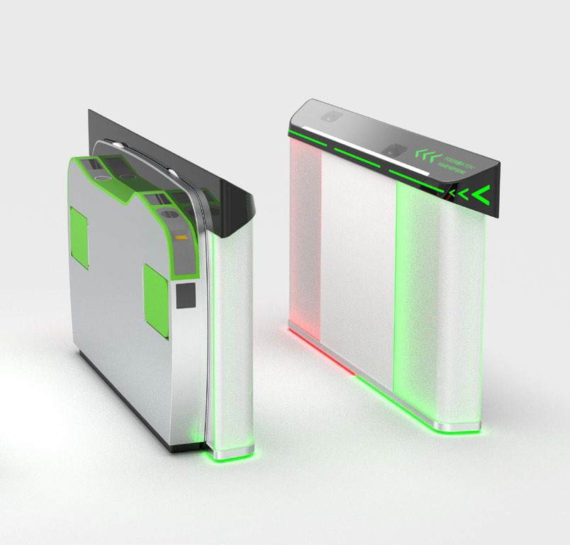 新潟駅はNEC製で、既設の改札機に上から被せる形で設置される