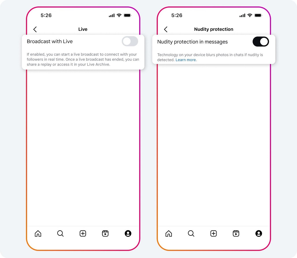 ライブ配信、画像のぼかし設定オフは保護者の承認が必要に