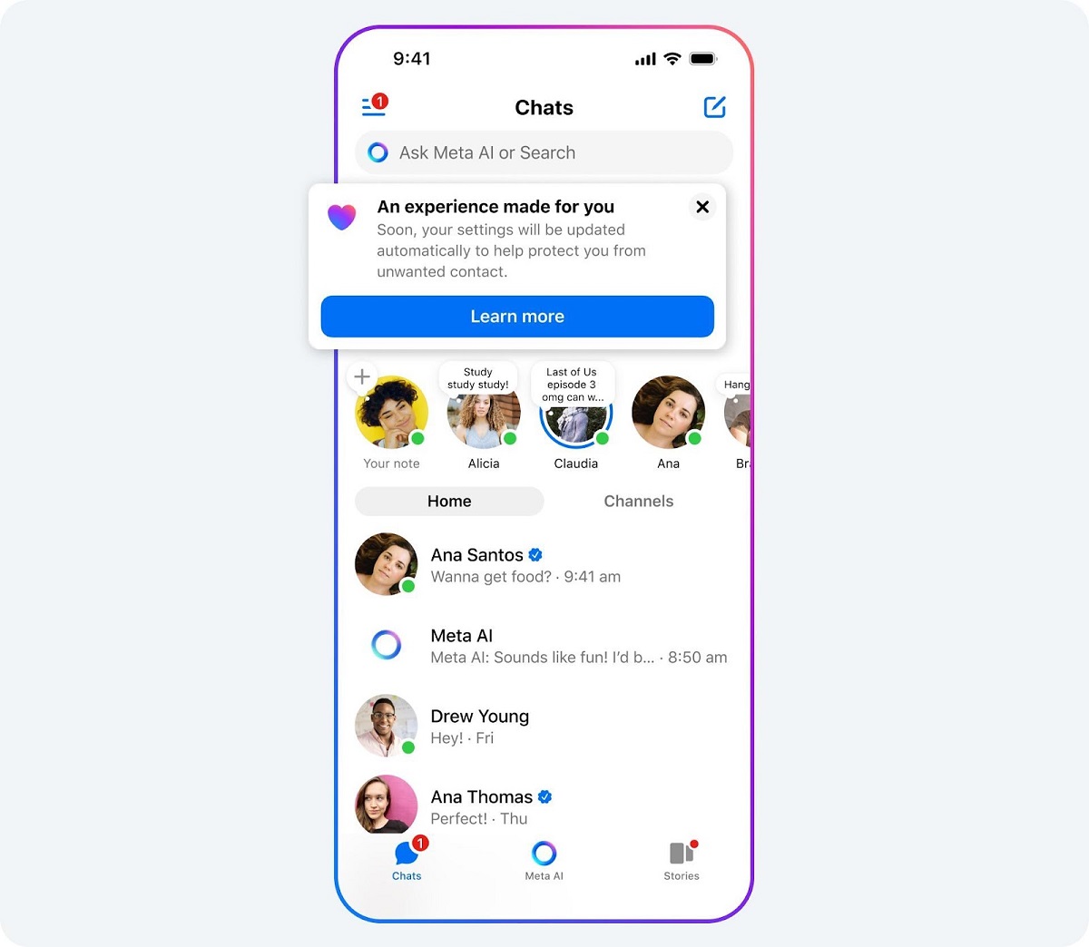 FacebookとMessengerでもティーンアカウントを拡大